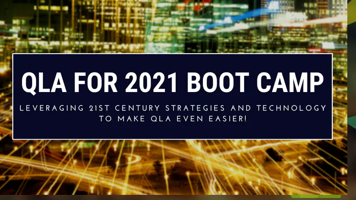 [SUPER HOT SHARE] Bruce Whipple – QLA For 2021 Boot Camp Download