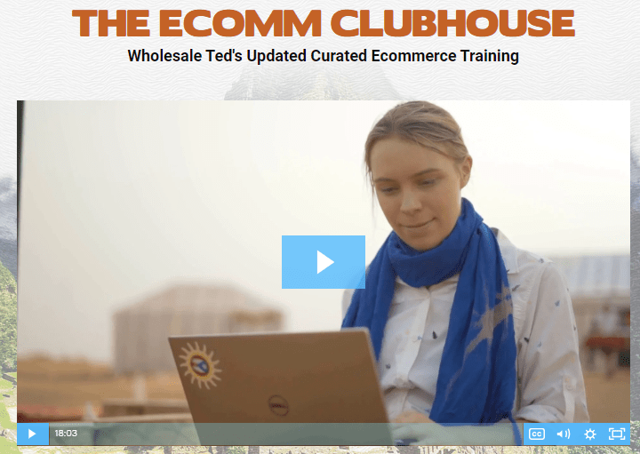[SUPER HOT SHARE] Sarah Chrisp – Ecomm Clubhouse Download