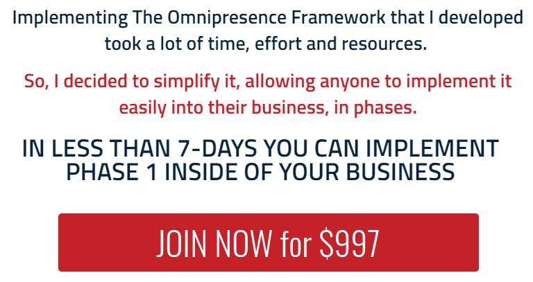 [SUPER HOT SHARE] Scott Oldford – Omnipresence In 7 Days Masterclass Download