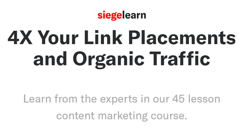 [SUPER HOT SHARE] SiegeLearn – Content Marketing Course Download